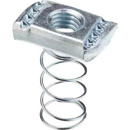 Newhouse Electric 1/2 in. Strut Channel Spring Nut Coupling for A, C-Series Steel Channels, Electro-Galvanized, 5PK SP12-5PK