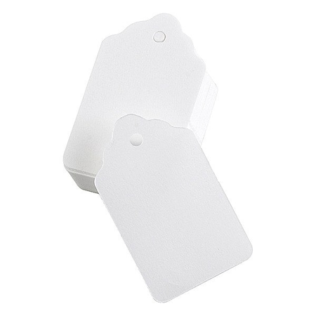 Garvey RetailTag, White, 1-1/8inH, 1-1/2inW 098481