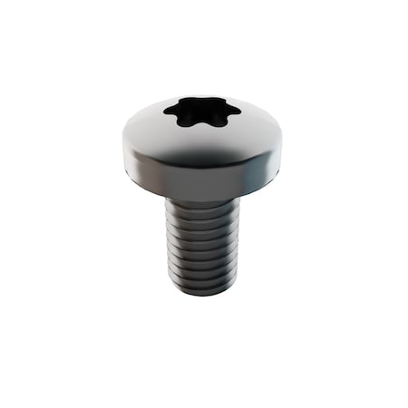 Zoro Select #10-32 x 3/8 in Torx Pan Machine Screw, Plain 18-8 Stainless Steel, 5 PK 31-P6P-10F-37