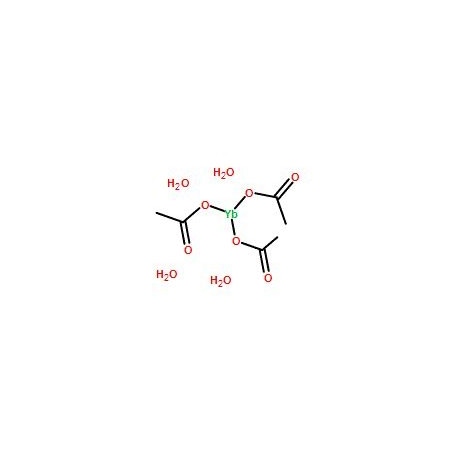 Ak Scientific Ytterbium(III) acetate tetrahydrate (25g), CAS 15280-58-7 7722AF-25g