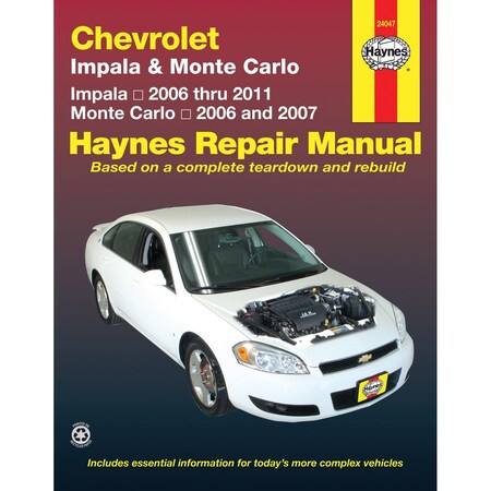 Haynes Manuals CHEV IMPALA & MONTE CARLO/06-11 24047