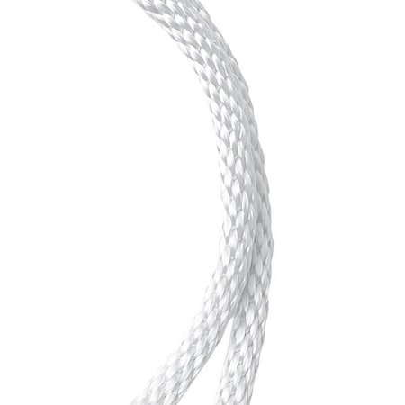 Baron Rope, 1/2 in Dia, 250 ft L, 420 lb Working Load, Nylon/Poly, White 68101