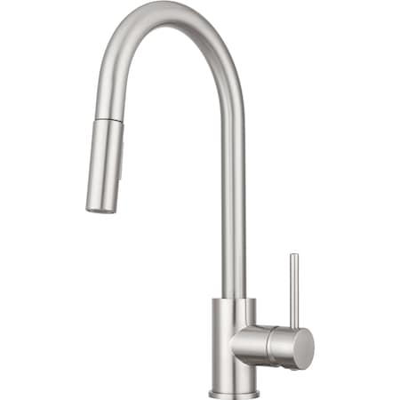 Dura Faucet FAUCETS AND COMPONENTS RV Used For Kitchen Brushed Satin Nickel Plated DF-NMK540-SN