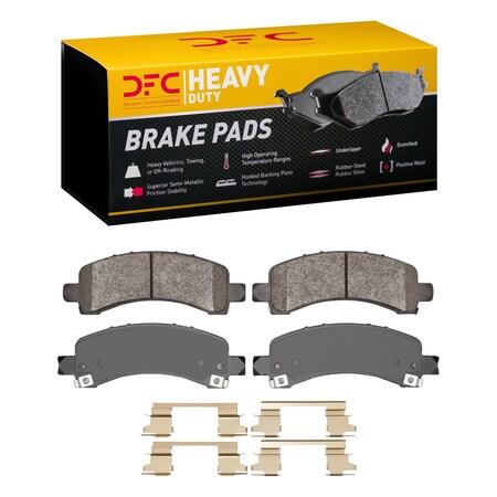 Dfc Heavy Duty Disc Brake Pad Set, 1214-0974-11