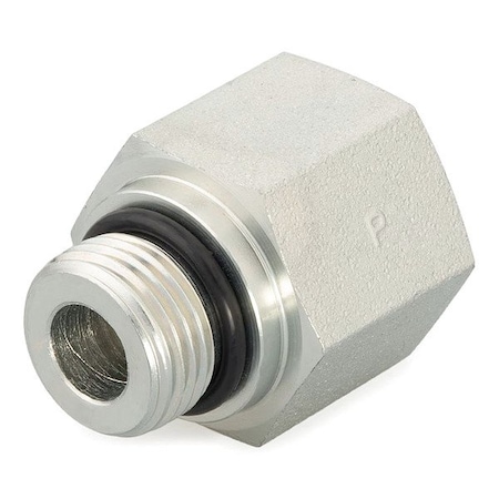 Parker Steel, Straight, 1 1/4 in x 1/2 in NPT 20-1/2 F5OG-S
