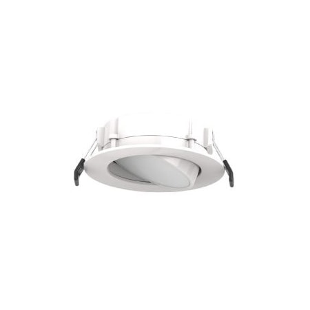 Rab 4-In. Field-Adjustable Gimbal Wafer Recessed Downlight 120-Volt 8-Watt 90 CRI 650 - 710-Lumens WFRLA4R89FA120WS