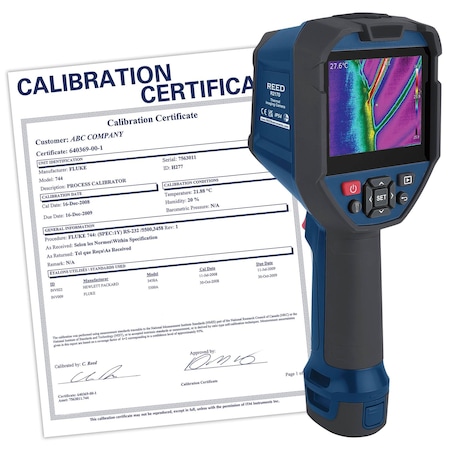 Reed Instruments Thermal ImageR, 65 mK, 640 x 480 Display, 56 Degrees  x 42 Degrees R2170-NIST