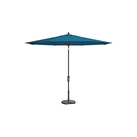 Treasure Garden 11 ft Patio Umbella, aluminum, fiberglass ribs, outdoor, Peacock UM841-09 7943 Peacock