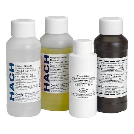 Hach Lead Standard Solution, 100 mL 1261742