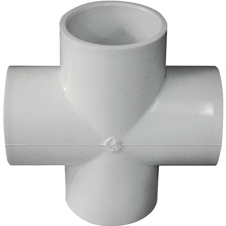 Ipex Pipe Cross, 1-1/2 in, PVC, SCH 40 Schedule 435473