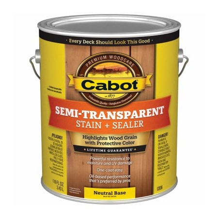 Cabot/Valspar GAL NTRL Deck Stain 16306-07