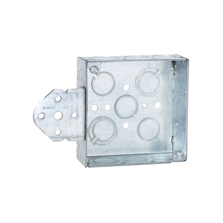 Raco 21.0 cu.in, Wall Box Box Type, 2, Steel, Square Shape 8193