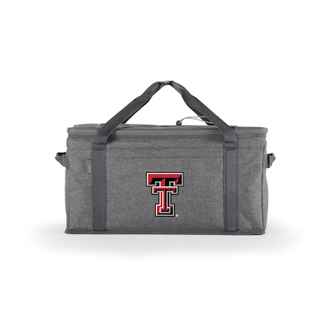 Picnic Time Family Of Brands NCAA Texas Tech Red Raiders 64 Can Collapsible Cooler, Large Insulated Soft Cooler Bag 716-00-105-574-0