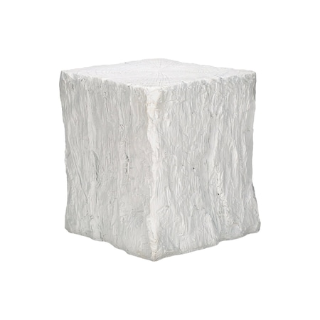 Monarch Specialties Accent Table 25"h, Indoor or Outdoor, Nightstand, Side Table, Square, White, Modern I 4111