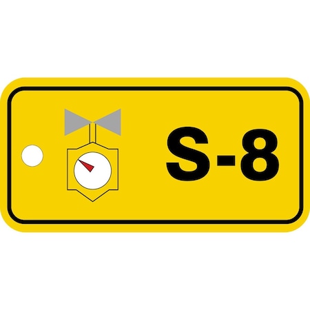 Accuform HS-Laminate, 3-1/4 in Width, 0.1 in Height, , 5 PK TDJ308VPM