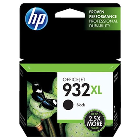 Hp 932XL High Yield Black Original Ink Cartridge, 1,000 Yield CN053AN