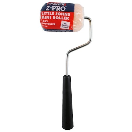 Little Johns 3in x 3/8in Nap Premier Roller Cover with Frame, Polyester 707