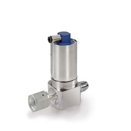 Ham-Let Actuated Valve, 2 Port UCV, 1/4 in, Swivel HM20-4VKLC-GF4GM4