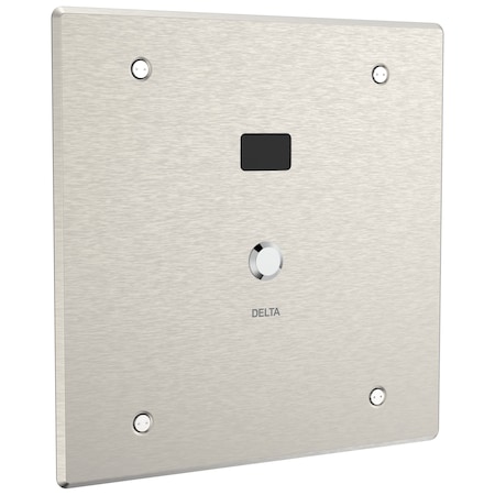 Delta Commercial 1600T Series Electronic Concealed Urinal Flush Valve Trim - Hardwire Operated 1600T9001TR