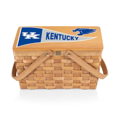 Picnic Time Family Of Brands NCAA Kentucky Wildcats Poppy Personal Picnic Basket 124-00-299-264-0
