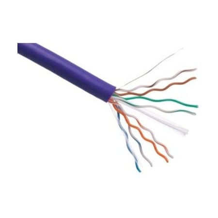 Axiom Cat5E Bulk Cable 1000Ft-Purple C5EBCS-P1000-AX
