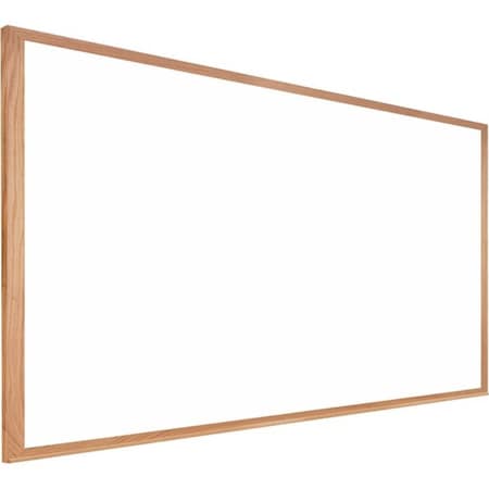 Ghent Dry Erase Board, Plastic, 36 in, 46 1/2 in, Aluminum Frame, White, Gloss M2W-34-1