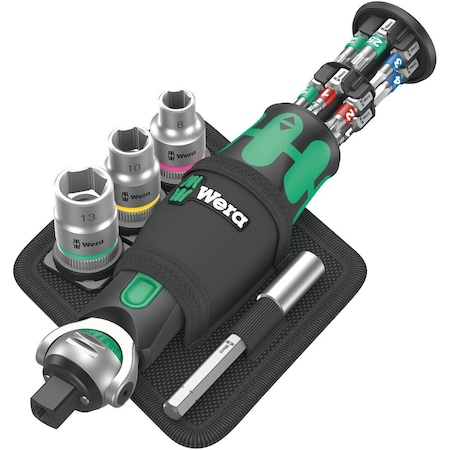 Wera 8009 Zyklop Pocket Set 2, 18 pieces 5004281001