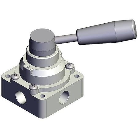 Smc Hand Valve, VH, Two-Position, 73 mm VH242-N02