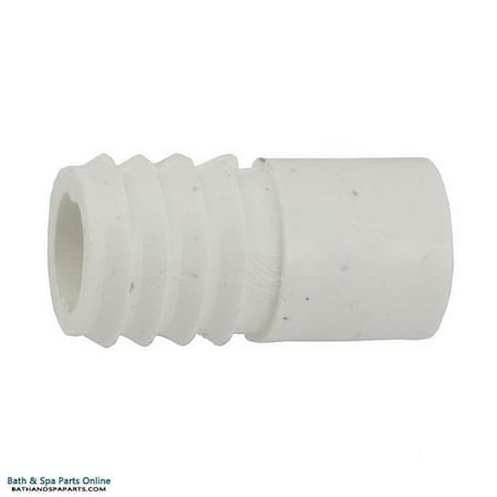 Westlake Pipe & Fittings 0.75 RB x 0.5 in. SPG Ribbed Barb Adapter PVC Fitting 425-1000