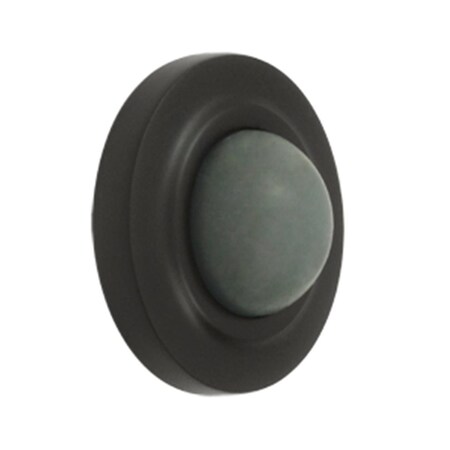 Patioplus 2.37 in. Diameter Convex Flush Bumper- Oil Rubbed Bronze - Solid PA3848209