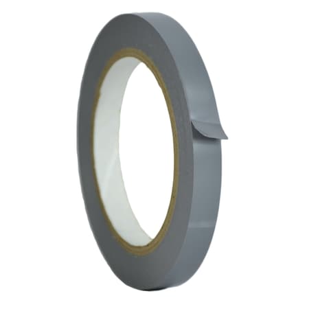 Wod Tape PVC, Gray, 1/2 inch (12mm) W., 6 mil Thickness, 96 PK WOD VTC606-00500-96-60-GRA