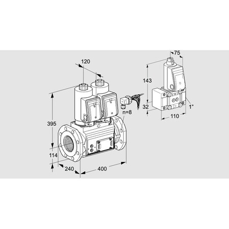 Honeywell Kromschroder VCS9125F05NNASRE/PPZ-/PPPP KS88203888