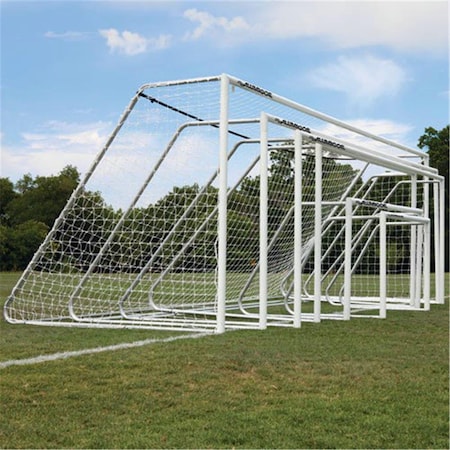 Alumagoal 3 in. Classic , 4 x 6 ft. - White SGA305