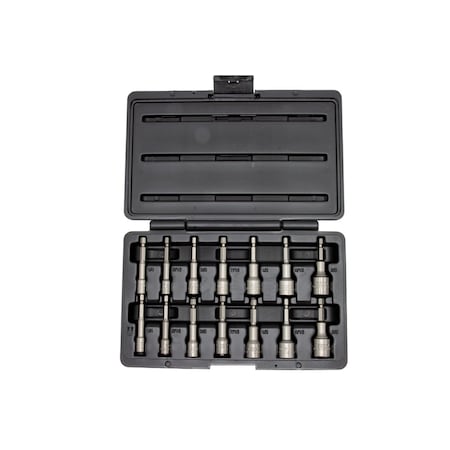 Vim Tools 14 Piece Sae Nut Setter Set 1/4 Inch - 5/8 Inch NS100A