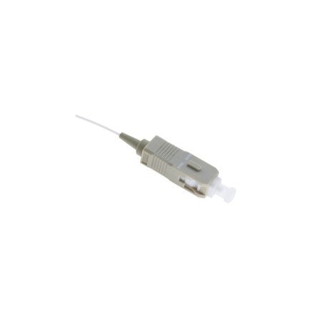 Cable Wholesale SC/UPC Epoxy Connector, Simplex, 0.9mm, Multimode OM2, Beige, 100 pieces 34SC-10210