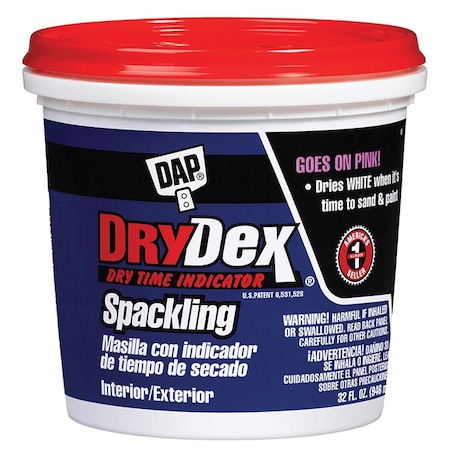 Dap 1 Qt Dap 12330 DryDex Interior/Exterior Spackling 12328