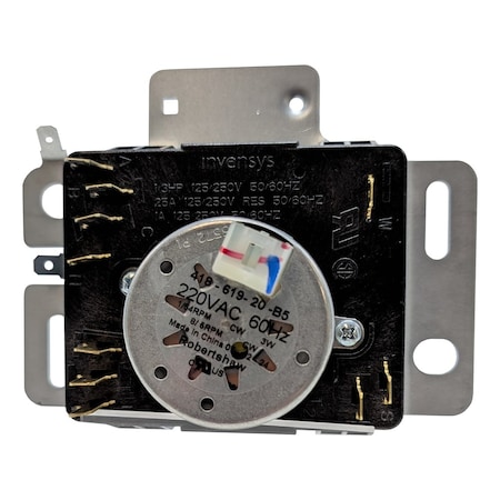 Robertshaw Dryer Timer, Black, Polycarbonate CDT-820