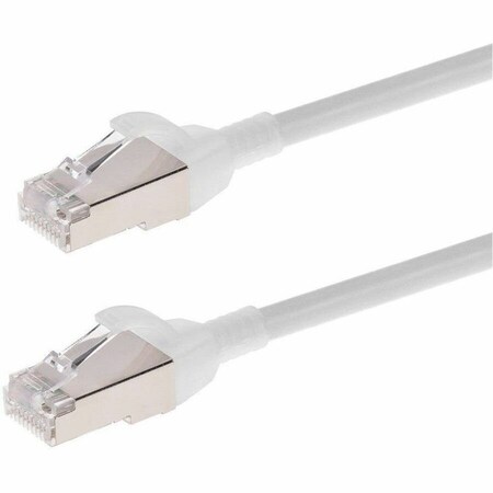 Monoprice SLIMRUN CAT6A ETHERNET PATCH CABLE - SNAGLESS, DOUBLE SHIELDED, COMPONENT LEVEL, CM, 30AW 42991