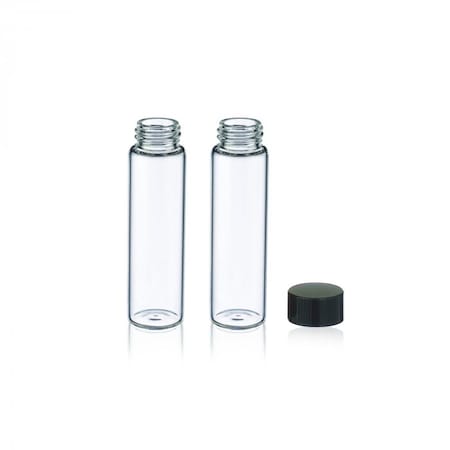 Wheaton DWK Life Sciences (Wheaton) Sample Vials, Clear, w/ Rubber-Lined, PK200 224725