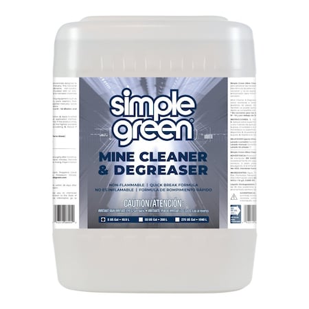 Simple Green Cleaner/Degreaser, 5 gal, Pail 0100200108005