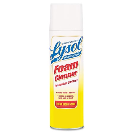 Reckitt Benckiser Lysol Foam Disinfectant Cleaner 24 oz. Aerosol 2775