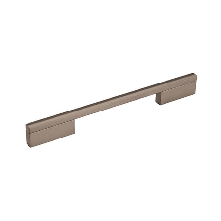 Amerock Separa 8 in 203 mm Center-to-Center Black Brushed Nickel Cabinet Pull BP36736BBN