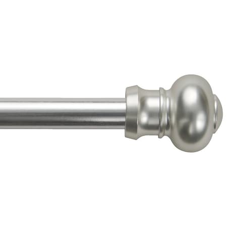 Kenney Mfg 48-84 Slv Ashb Cafe Rod KN361/19NP