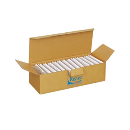 Icc FACEPLATE FLAT 1GANG 4PORT 25PK WH ICC-IC107F4CWH