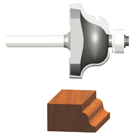 Vermont American Roman Carbide Tip 5/32'' Ogee Bit 23149