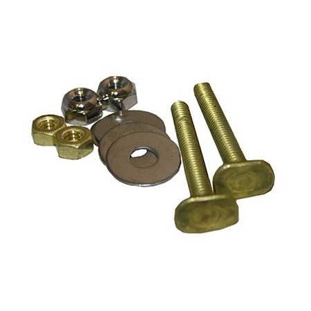 Larsen Supply Co 1/4X2-1/4 Brs Bolt Set 04-3637