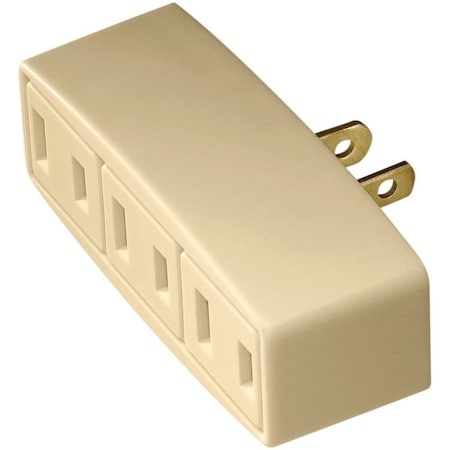 Eaton Wiring Devices Plug Adapter, Outlet Adapter, 1-15R, Ivory BP1747V
