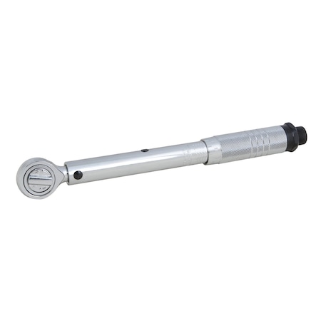 Performance Tool 3/8 in. Dr. Torque Wrench, 960 in/lb, Click, Chrome Alloy Steel M202-P