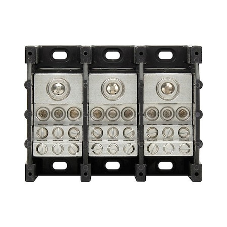 Eaton Bussmann PowerDistributionBlock, 310A, 600V, 3Poles 16371-3