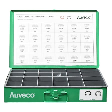 Auveco E Type Retaining Ring Kit Assortment 6508